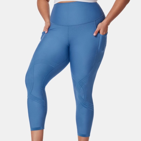 Fanka Body Sculpt Side Pocket 7/8 Leggings NWOT - Picture 4 of 5